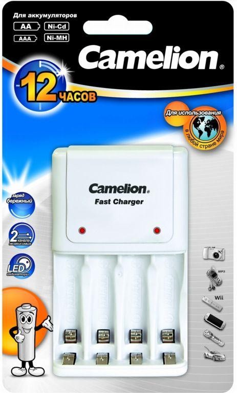  Устройство зарядное BC 1010B (C-1010B/2-4AA/AAA/200Ma свет.индик.) Camelion 10357 