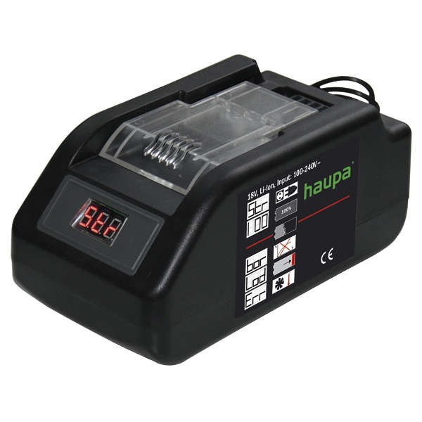  Устройство зарядное для аккумулятор Li-Ion 18В 3.0Ач HAUPA 215513 