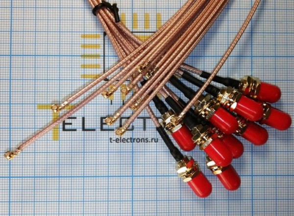  Кабельная сборка UFL-F/SMA-F JV-003+O 