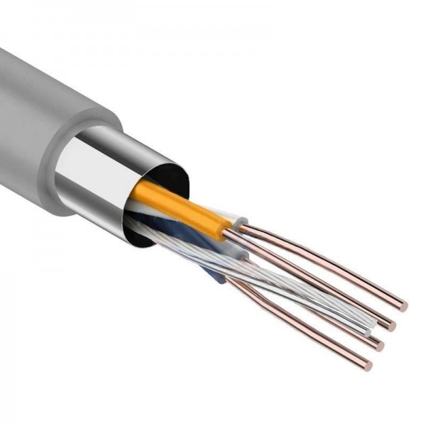  Кабель FTP 2х2х24AWG кат.5е медь бухта (м) Rexant 01-0122 