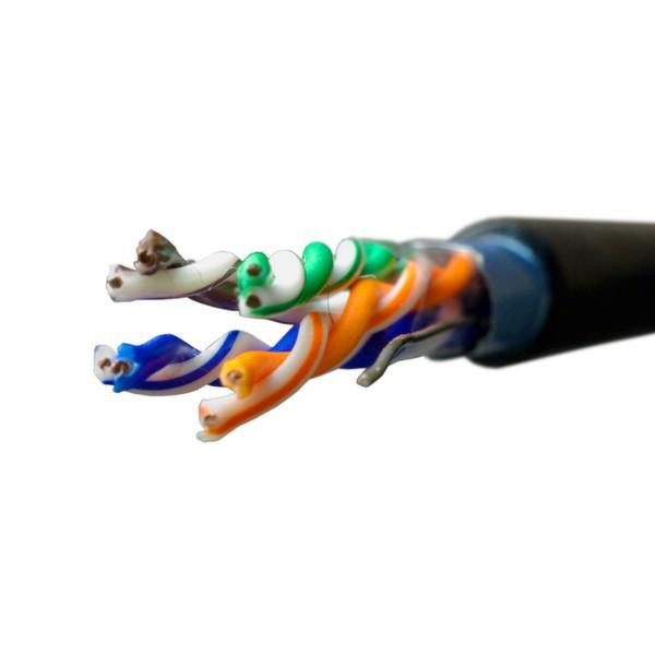  Кабель FTP 4х2х0.64 кат. 5е Cu PE Out. 500м (м) SUPRLAN Long Ethernet 01-1040 