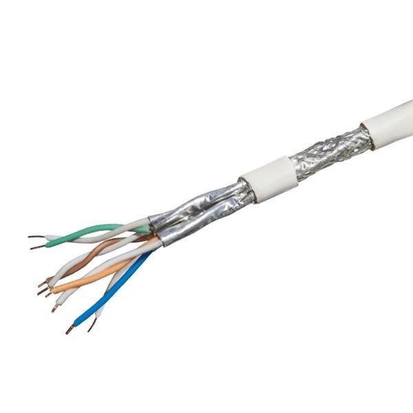  Кабель S/FTP 4х2х0.57 кат. 6А Cu LSZH нг(А)-HF In. 305м (м) SUPRLAN Siх 01-1406 
