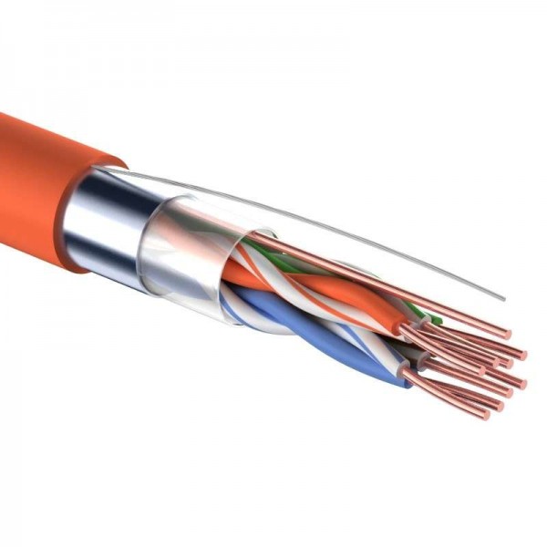  Кабель FTP 4х2х24AWG CAT5e 305м нг(А)-HF (м) Rexant 01-0150 