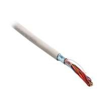  Кабель FUTP10-C3-S24-IN-LSZH-GY (FTP10-C3-SOLID-INDOOR-LSZH) витая пара F/UTP кат.3 10 пар (24 AWG) ож (solid) экран-фольга LSZH нг(А)-HF (-20град.C - +60град.C) сер. Hyperline 46334 