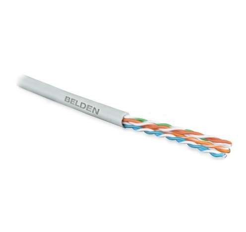  Кабель UUTP2-C5-S24-IN-PVC-GY-500 (UTP2-C5E-SOLID-GY-500) витая пара U/UTP кат.5 2 пары (24 AWG) ож. (solid) (500м) PVC (-20град.C - +75град.C) сер. Hyperline 42053 