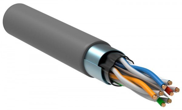  Кабель связи витая пара F/UTP экранир. (23AWG) кат.6 4х2 (305м) (м) ITK LC1-C604-311 