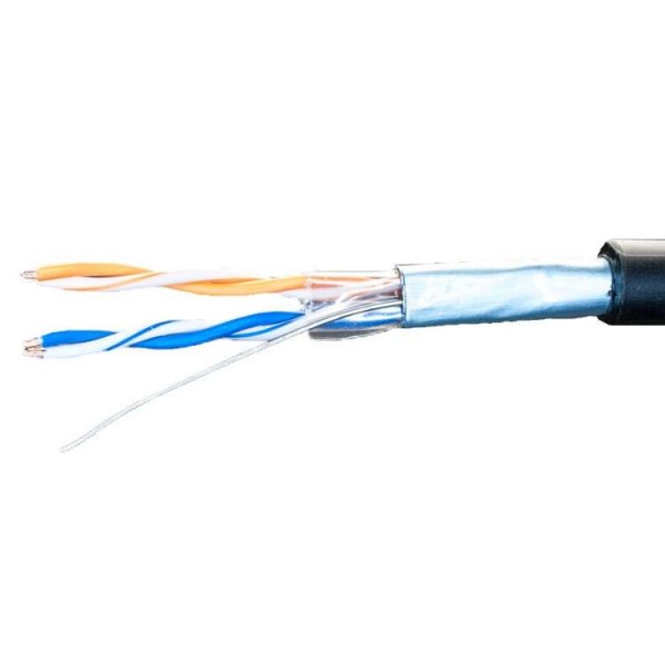  Кабель FTP 2х2х24AWG кат.5е медь наружн. прокл. (м) SUPRLAN 