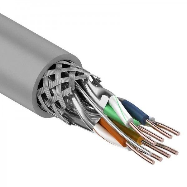  Кабель SSTP 4х2х0.57 кат.7 медь 305м (м) Rexant 01-0542 