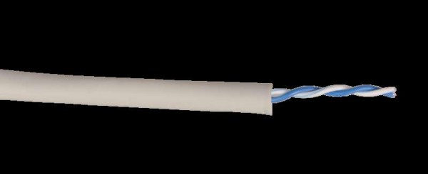  Кабель связи витая пара U/UTP кат. 5E 1 пара PVC 1м сер. GENERICA ITK BC1-C5E01-111-500-G 