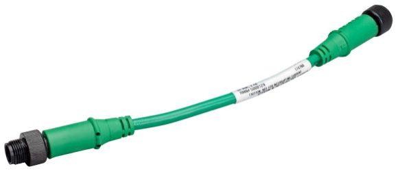 Провод SWD4-M3LR5-2S IP67 5п оконц. со штекером и гнездом M12 кругл. (дл.0.3м) EATON 174761 