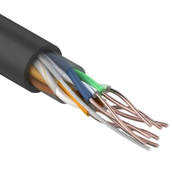  Кабель UTP 4х2х24AWG кат.5е OUTDOOR (уп.25м) Rexant 01-0045-25 