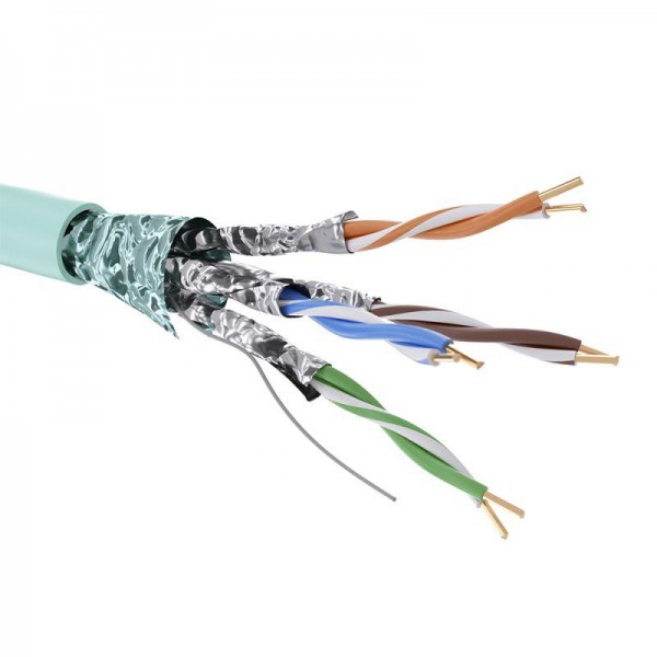  Кабель CAT 6А F/FTP нг(А)-HF бухта 500м аква DKC RN6AFFA01AQ 
