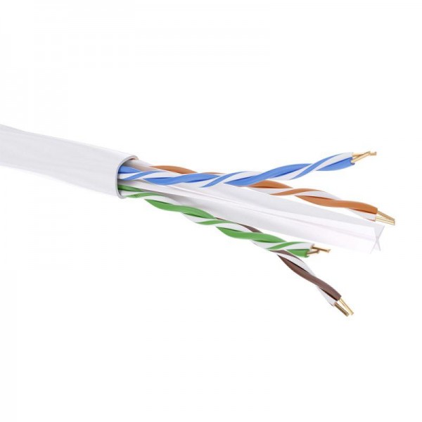  Кабель CAT 6 U/UTP Hг(A)-LSLTx бухта 305м сер. DKC RN6UUA03WH 