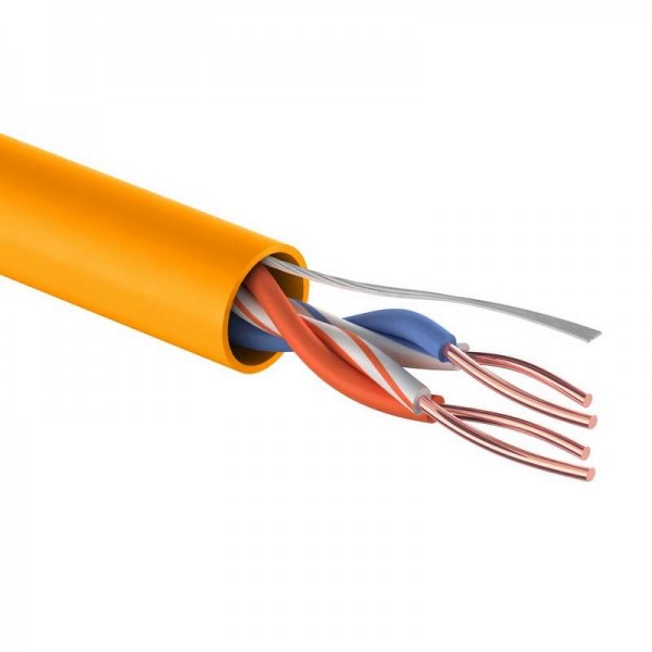  Кабель UTP 2х2х24AWG нг(А)HF кат.5е медь (уп.305м) Rexant 01-0023-1 