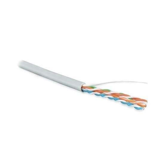  Кабель UUTP4-C5E-S24-IN-PVC-RD-305 витая пара U/UTP кат. 5е 4 пары (24 AWG) ож (solid) PVC (-20град.C - +75град.C) красн. (уп.305м) Hyperline 42012 