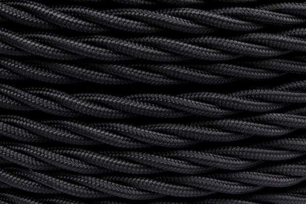  Кабель ретро коаксиальный мат. черн. (уп.20м) Bironi B1-426-73-20 