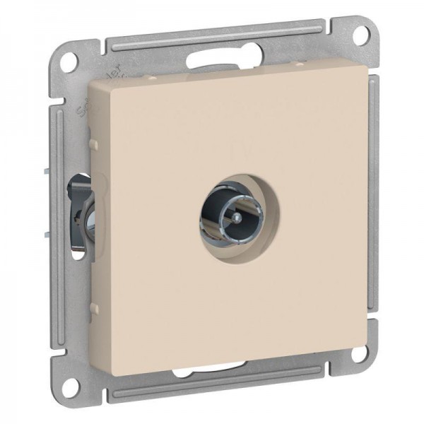  Механизм розетки TV оконечной AtlasDesign 1DB беж. SchE ATN000291 
