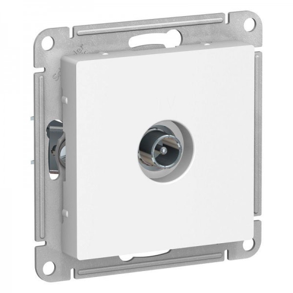  Механизм розетки TV проходной AtlasDesign 4DB бел. SchE ATN000192 