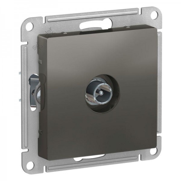  Механизм розетки TV оконечной AtlasDesign 1DB сталь SchE ATN000991 