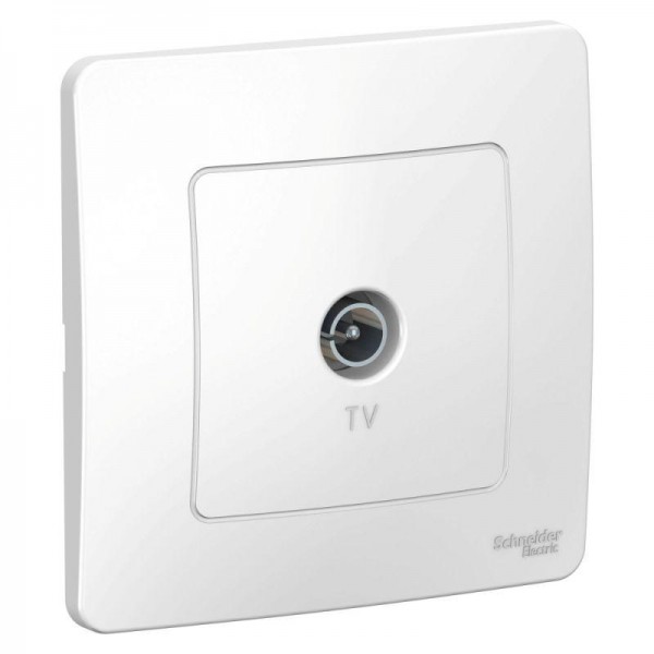  Коннектор TV СП BLANCA бел. SchE BLNTS000011 