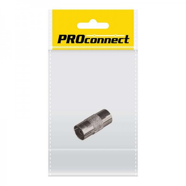  Переход гнездо TV - гнездо TV (инд. упак.) PROCONNECT 05-2301-4-7 
