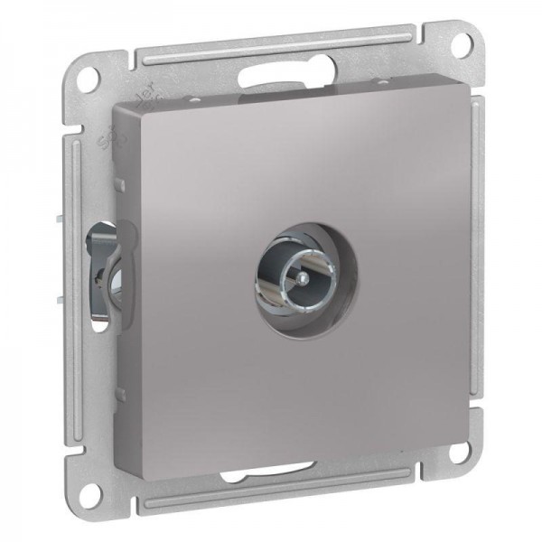  Механизм розетки TV оконечной AtlasDesign 1DB алюм. SchE ATN000391 