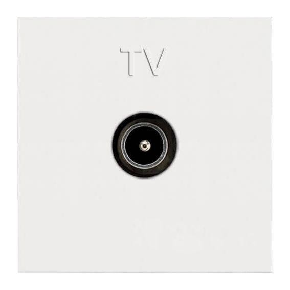  Механизм розетки TV 2мод. Zenit простой бел. ABB 2CLA225070N1101 