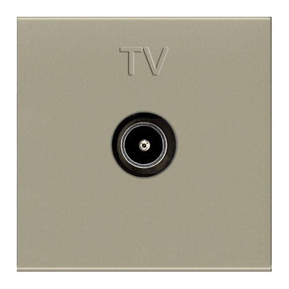  Механизм розетки TV 2мод. Zenit простой шампань ABB 2CLA225070N1901 