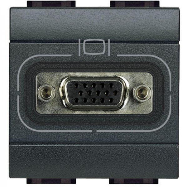  Разъем HD15 LivingLight антрацит Leg BTC L4282 