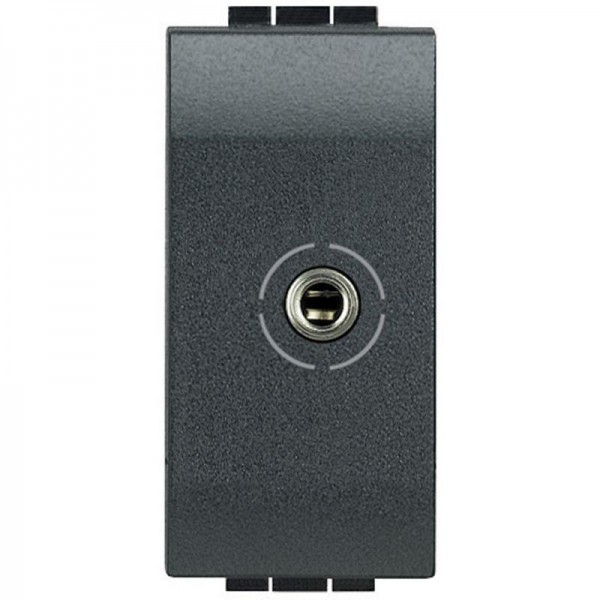  Разъем Аудио Jack 35 LivingLight антрацит Leg BTC L4280 