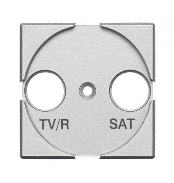  Панель лицевая для роз. TV/FM + SAT Axolute алюм. Leg BTC HC4212 