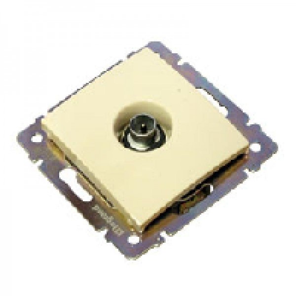  Механизм розетки TV СП Valena 2400мГц алюм. (DIY-упак.) Leg 694345 