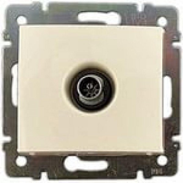  Механизм розетки TV СП Valena проходная 14дБ  сл. кость (DIY-упак.) Leg 695625 