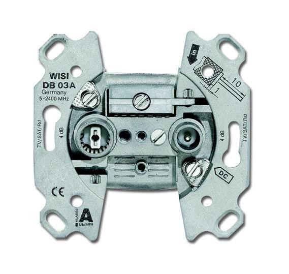  Механизм розетки TV-R тупиковая ABB 2CKA000230A0380 