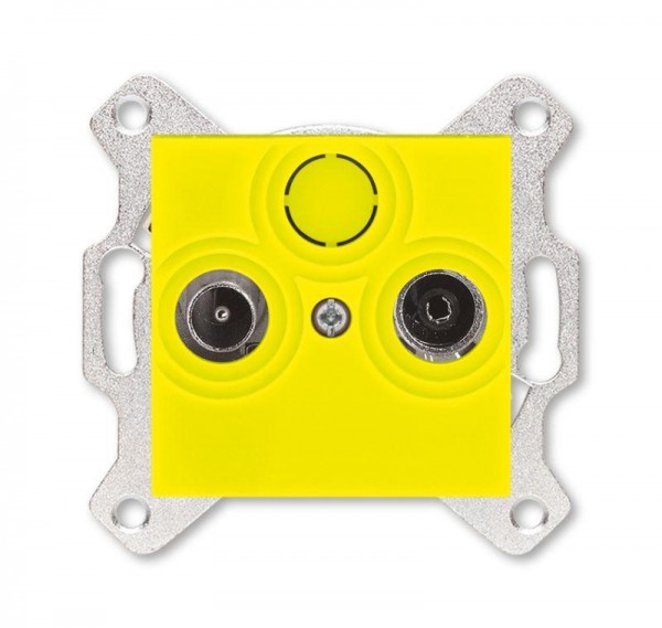  Розетка TV-R Levit оконечная желт. ABB 2CHH083503A6064 