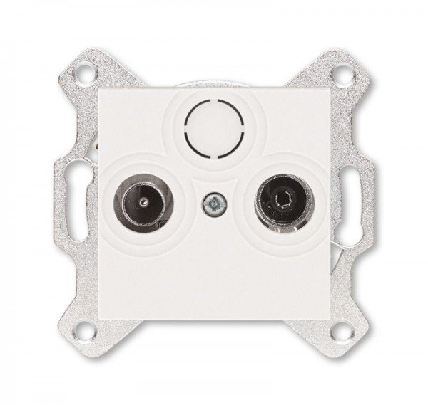  Розетка TV-R Levit оконечная жемчуж. ABB 2CHH083503A6068 