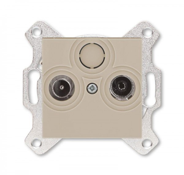  Розетка TV-R Levit оконечная кофе макиато ABB 2CHH083503A6018 