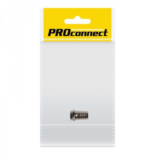  Разъем F-Разъем RG-6 обжим (инд. упак.) PROCONNECT 05-4034-1-7 