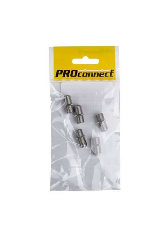  Переход гнездо F - гнездо F "БОЧКА" без кольца (уп.5шт) PROCONNECT 05-4201-6-9 