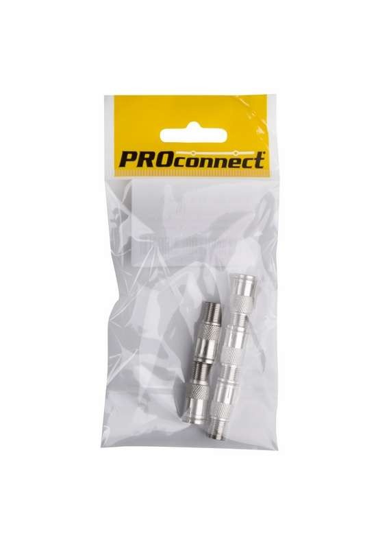 Переход гнездо F - гнездо TV с кольцом (уп.5шт) PROCONNECT 05-4301-4-9 
