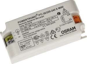  Аппарат пускорег. электрон. (ЭПРА) PTI 35/220-240 S MINI VS20 OSRAM 4008321955906 