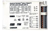  Аппарат пускорег. электрон. (ЭПРА) QT-M 2х26-42/230-240 S OSRAM 4008321110022 