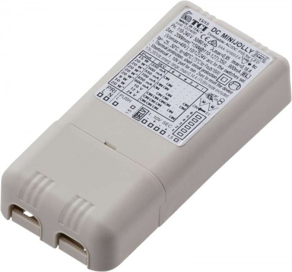  Драйвер LED 20Вт 350/500/550/700/850/900мА (TCI DC MINI JOLLY 1-10В 122400) СТ 4002000040 