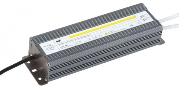  Драйвер LED ИПСН-PRO 5050 150Вт 12В блок-шнуры IP67 ИЭК LSP1-150-12-67-33-PRO 