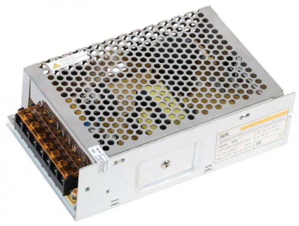  Драйвер LED ИПСН-PRO 5050 150Вт 12В блок-клеммы IP20 ИЭК LSP1-150-12-20-33-PRO 
