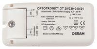  Аппарат пускорег. электрон. (ЭПРА) OT 20/230-240/24 OPTOTRONIC OSRAM 4050300618111 