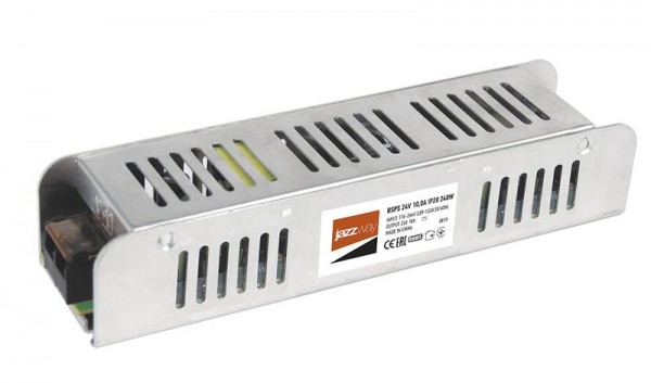  Драйвер BSPS 24В 10А 240Вт IP20 (3года гарантии) JazzWay 5024250 