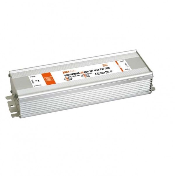  Драйвер BSPS 12В 16.5А 200Вт IP20 (1год гарантии) JazzWay 5024410 
