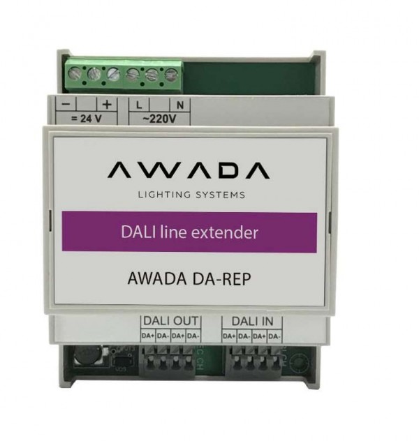  Усилитель сигнала DALI DA-REP AWADA 