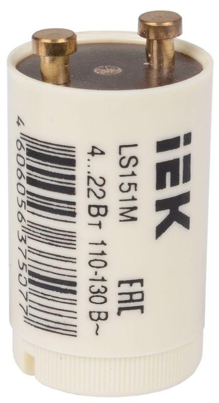  Стартер LS151M 4...22Вт 110-130В IEK LLD151-LS-22 